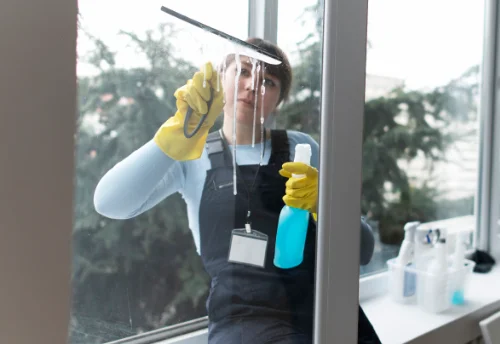 Nettoyage de vitres intérieures et extérieures à Fontaine-la-Guyon